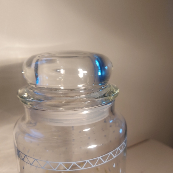 Glass canister- vintage Anchor Hocking duck pattern - Picture 6 of 8